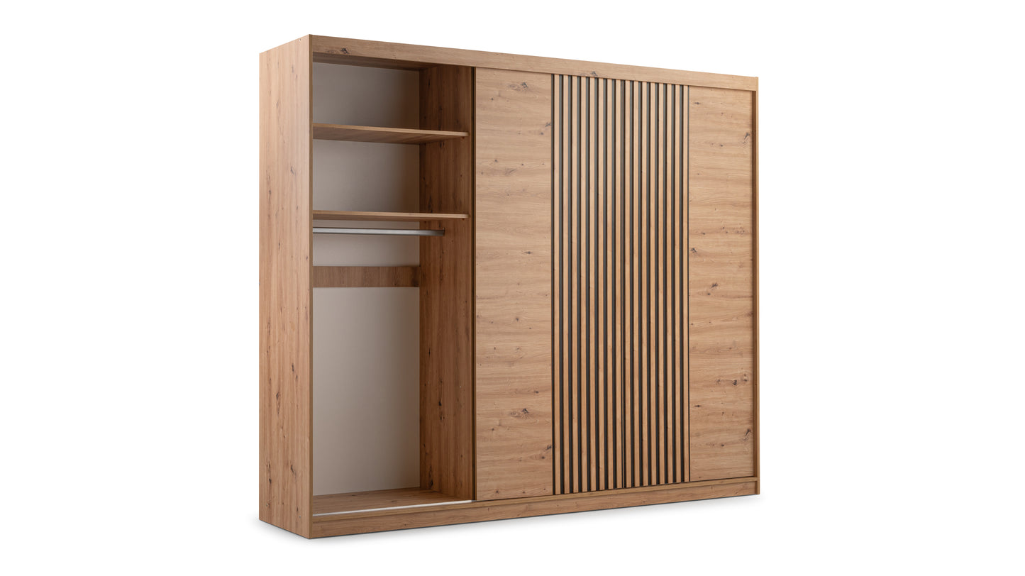 Wardrobe MAJORKA 250 ARISTAN /Mirror