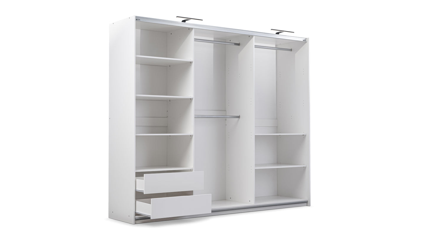 NIMES 250 Wardrobe White