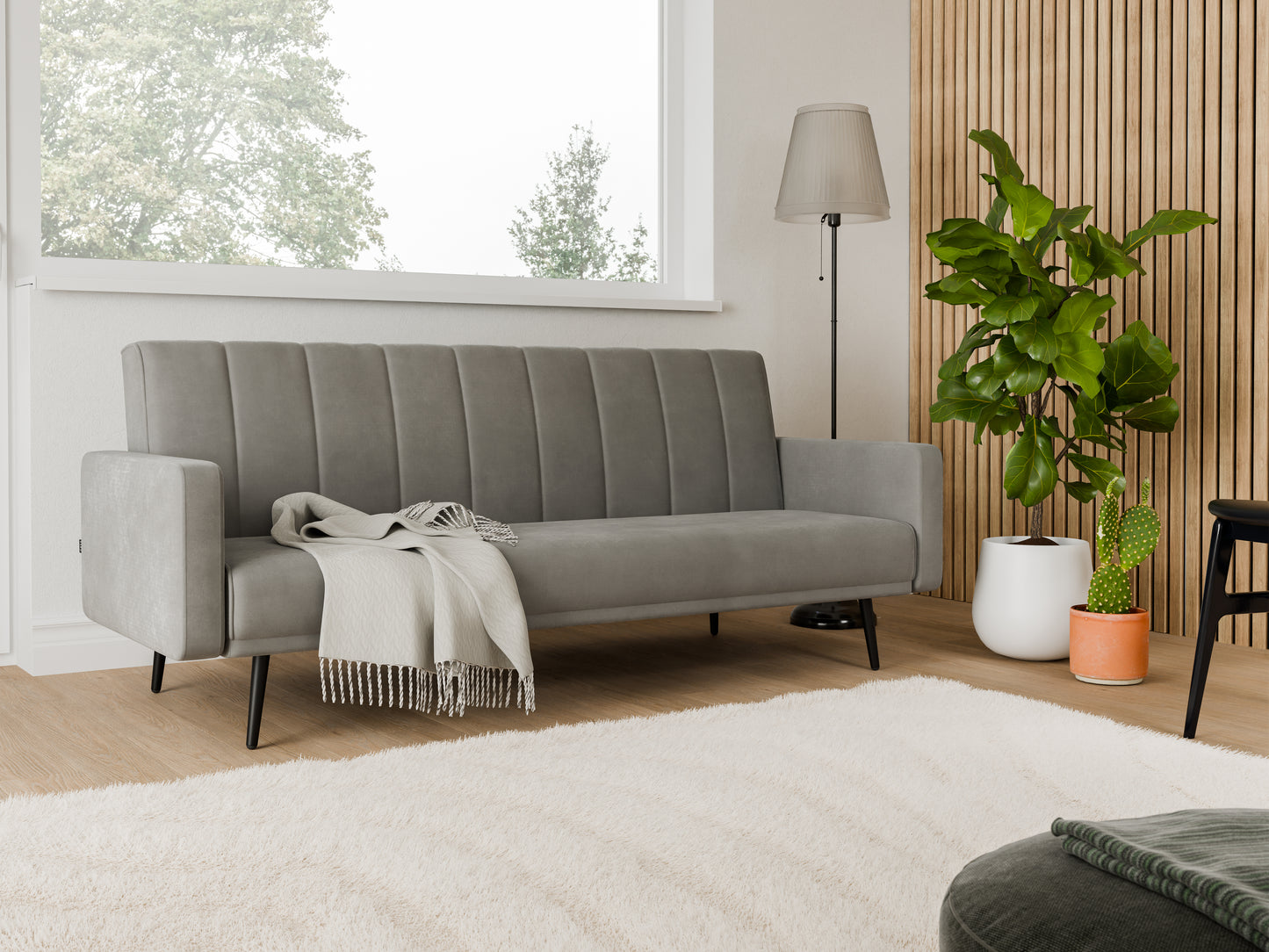 Sofa bed Annie DF-010SB - Dark grey