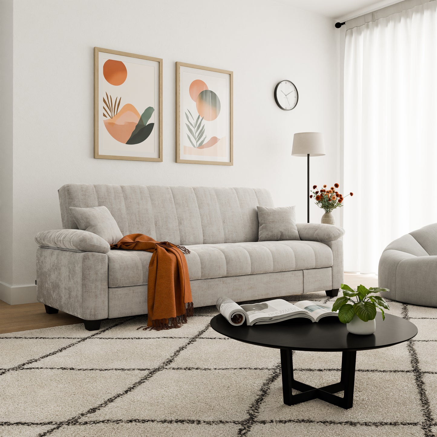 Sofa bed Veronica DF-009SB - Grey