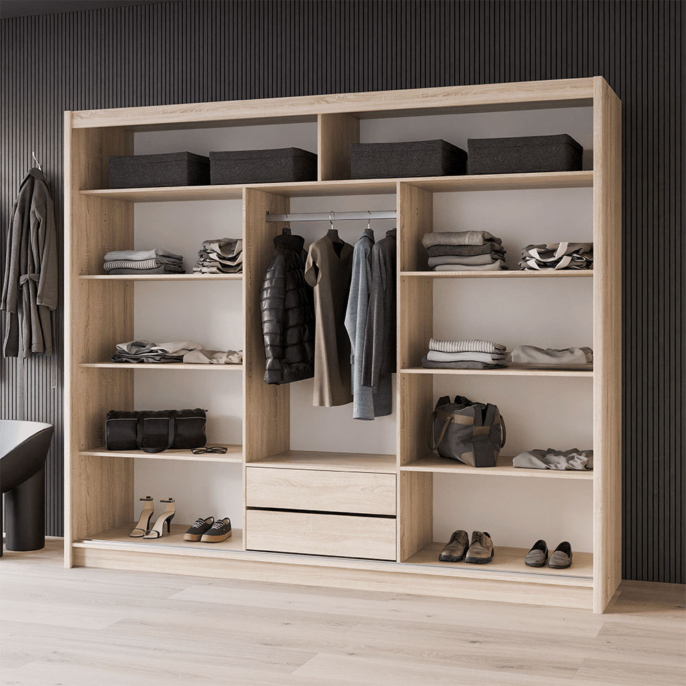 SEWILLA 250cm Sliding Door Wardrobe