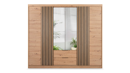 Wardrobe MAJORKA 250 ARISTAN /Mirror