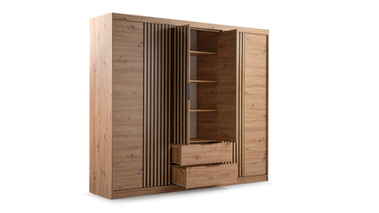 Wardrobe MAJORKA 250 ARISTAN /Mirror