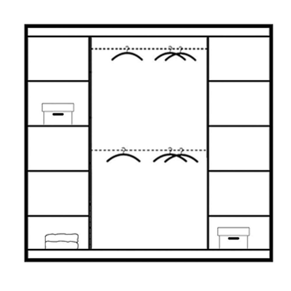 Wardrobe BREMA 210 Lava