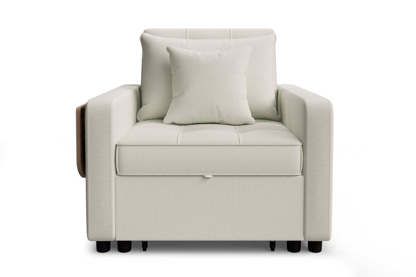 Armchair sofa bed Suzie DF-014ACSB - Cream
