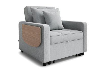 Armchair sofa bed Suzie DF-014ACSB - Grey