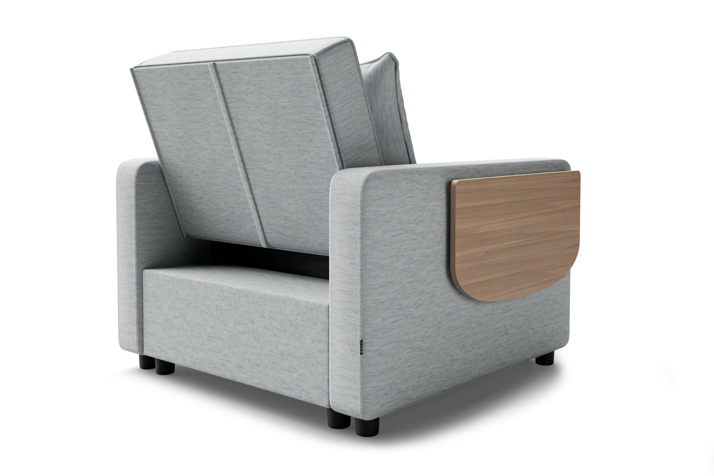 Armchair sofa bed Suzie DF-014ACSB - Grey