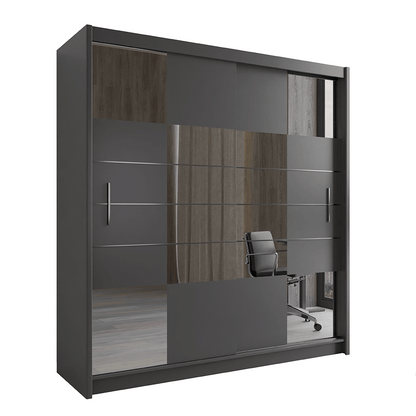 Wardrobe ARUBA 203 Graphite