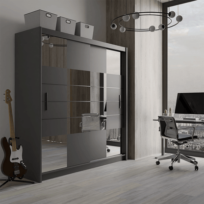 Wardrobe ARUBA 203 Graphite