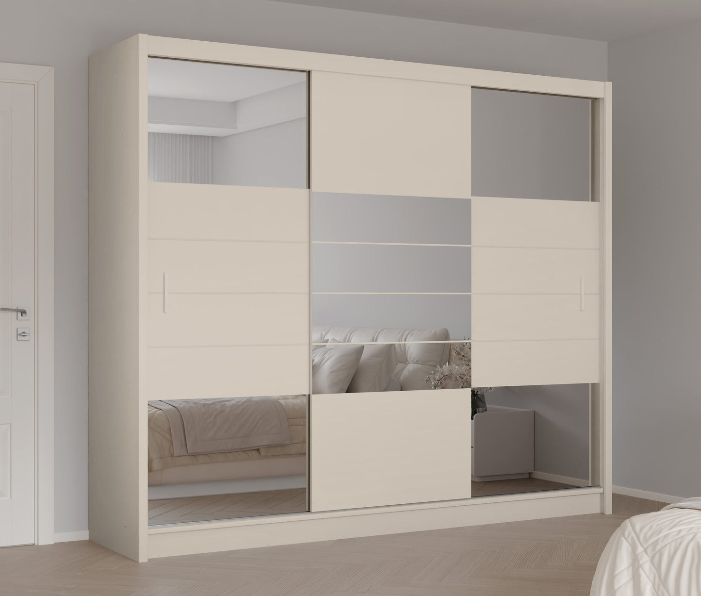 Wardrobe ARUBA 250 Sand Beige