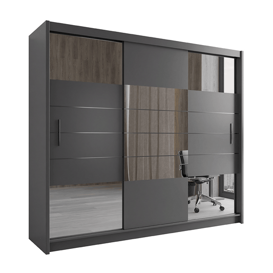 Wardrobe ARUBA 250 Graphite