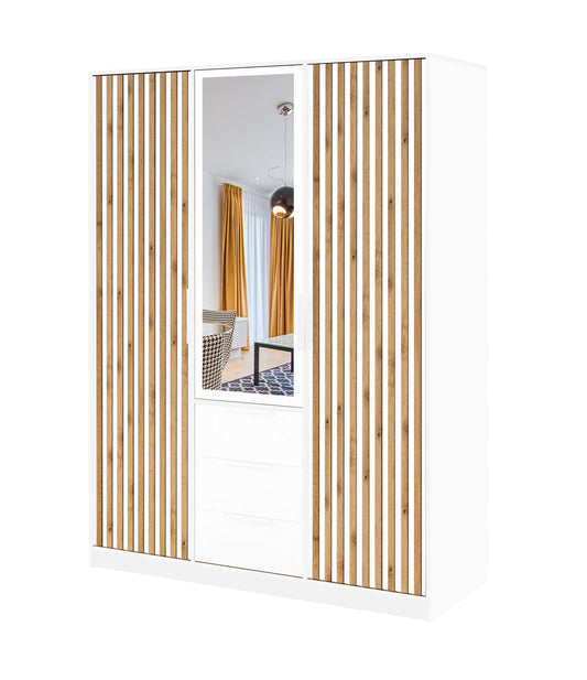 Wardrobe BALI LUX D3 White