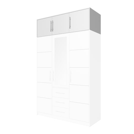 BALI D3 Wardrobe White Extension