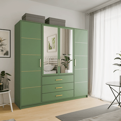 Wardrobe BALI D4-Green