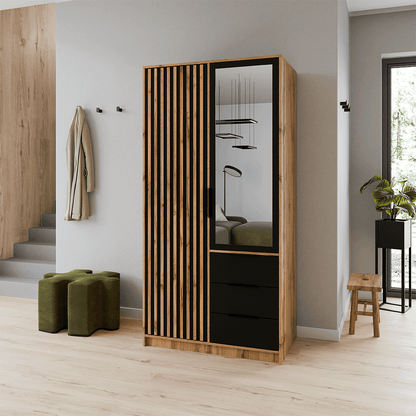 Wardrobe BALI LUX D2 Oak Wotan