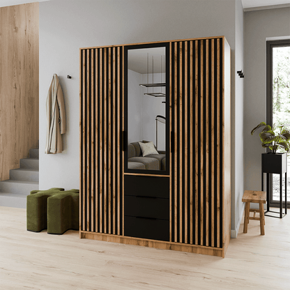 Wardrobe BALI LUX D3 Oak Wotan