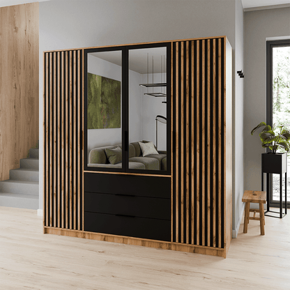Wardrobe BALI LUX D4 Oak Wotan