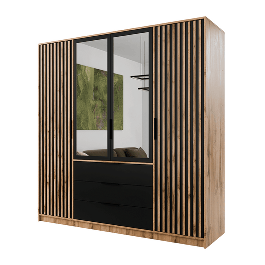 Wardrobe BALI LUX D4 Oak Wotan