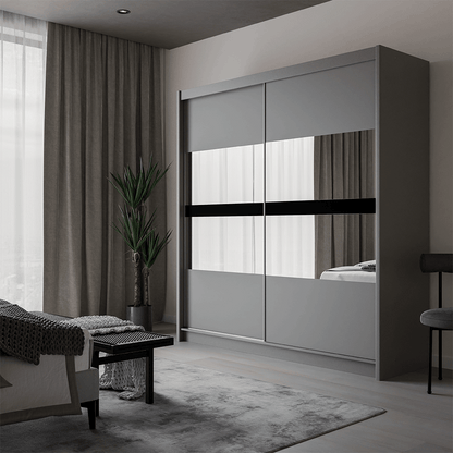 Wardrobe BATUMI 203 Graphite