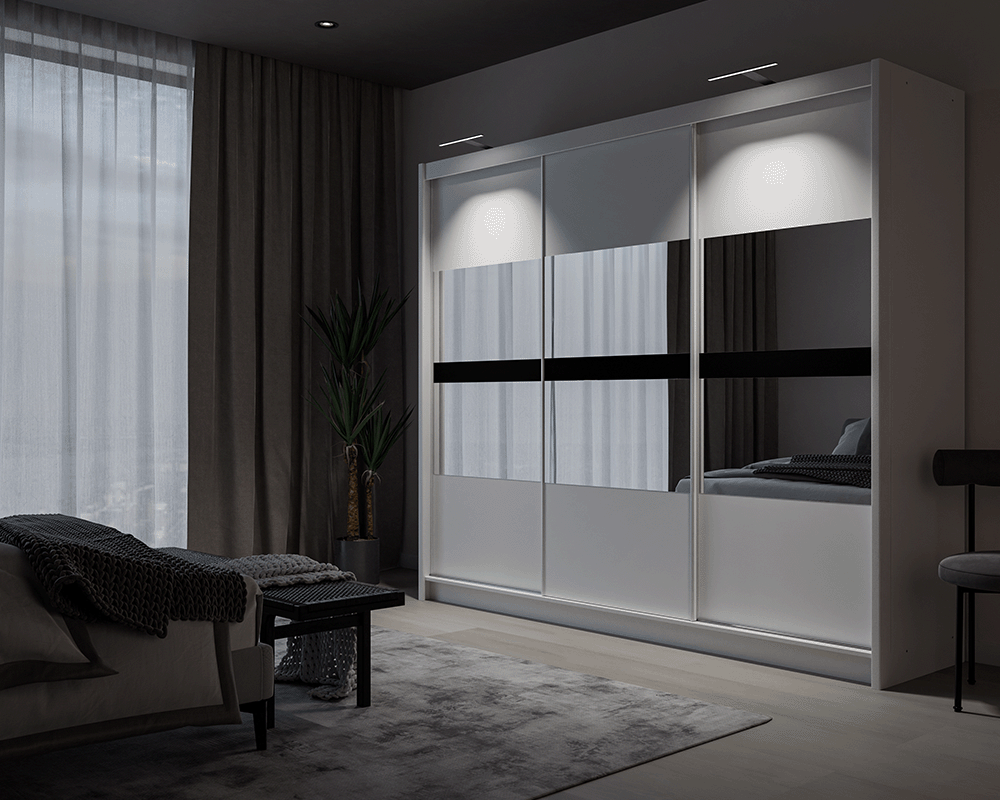 Wardrobe BATUMI 250 White