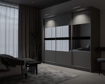 Wardrobe BATUMI 250 Graphite