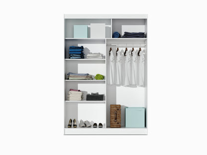 BRANDON 150 Wardrobe White White