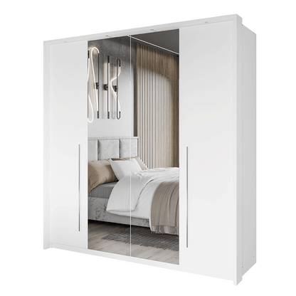 Wardrobe BREMA 210 White