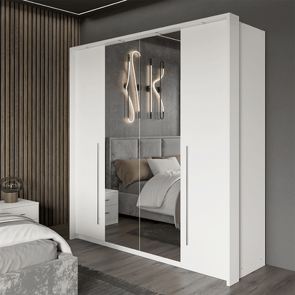 Wardrobe BREMA 210 White