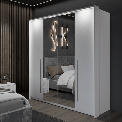Wardrobe BREMA 210 White