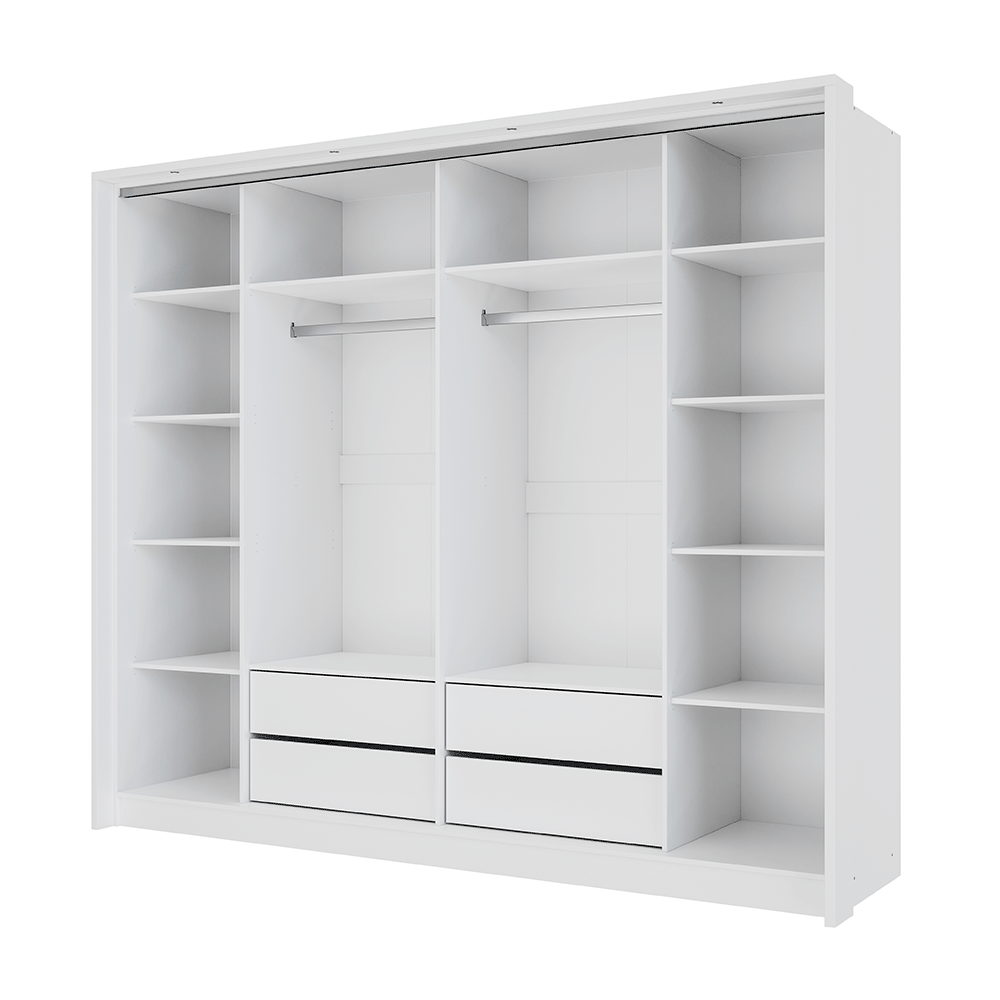 Wardrobe BREMA 256 White