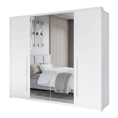 Wardrobe BREMA 256 White