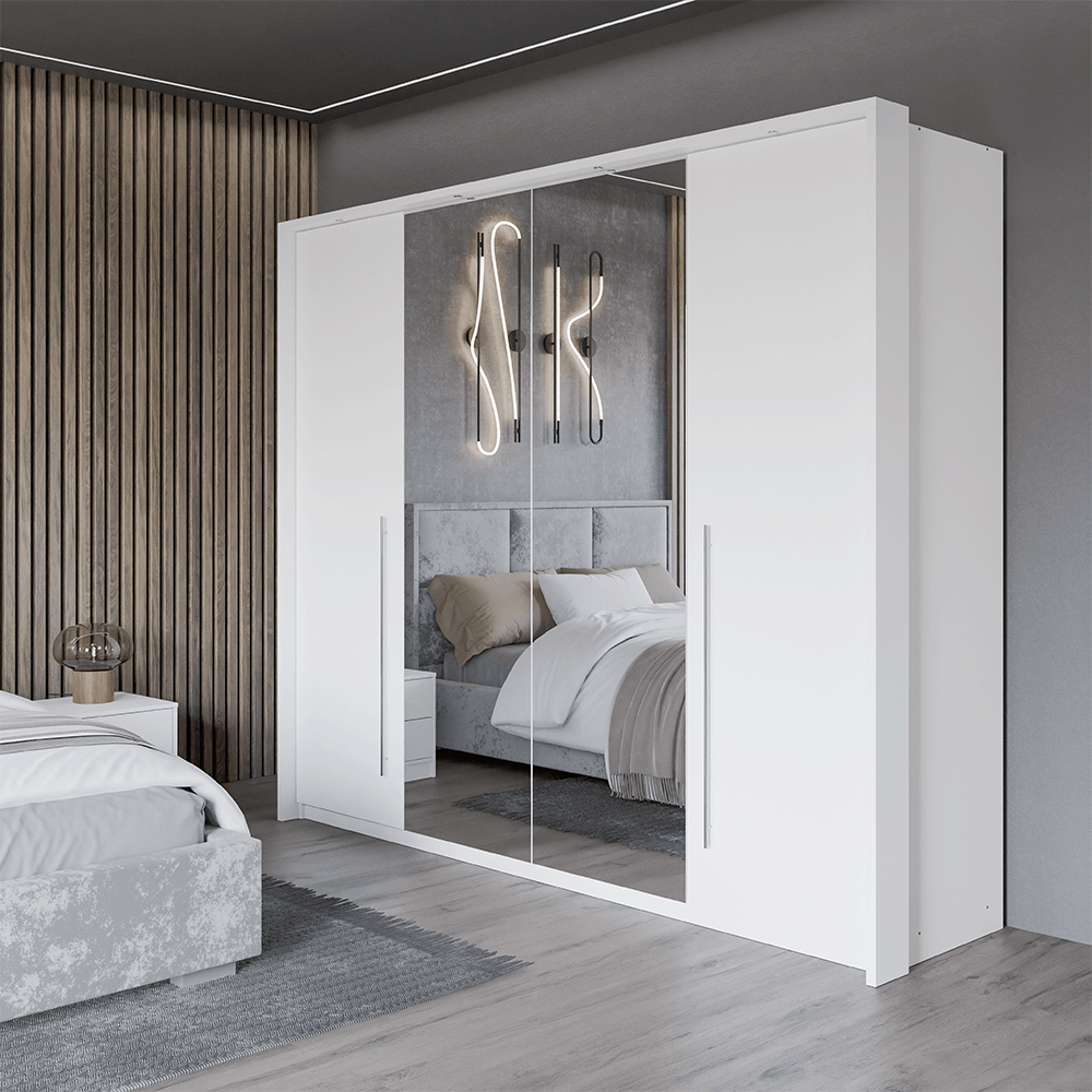 Wardrobe BREMA 256 White