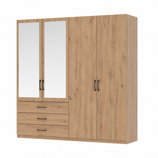 PEKIN D4 Wardrobe Oak WOTAN