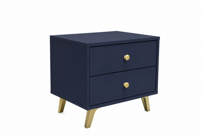 Bedside Table SIENA Dark Blue
