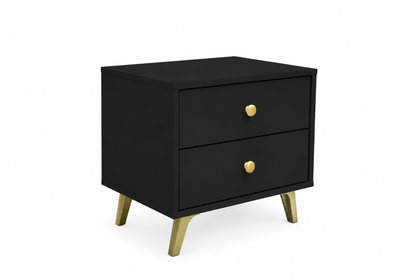 Bedside Table SIENA Black