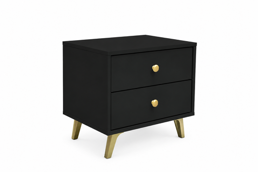 Bedside Table SIENA Black