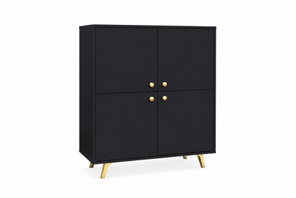 Sideboard SIENA 4D Black