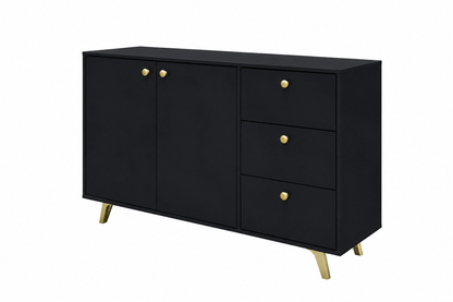 Sideboard SIENA 2D3S Black