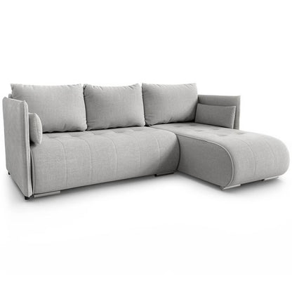 Corner sofa bed Nessa DF-026CSB - Light Grey (Inari 91)