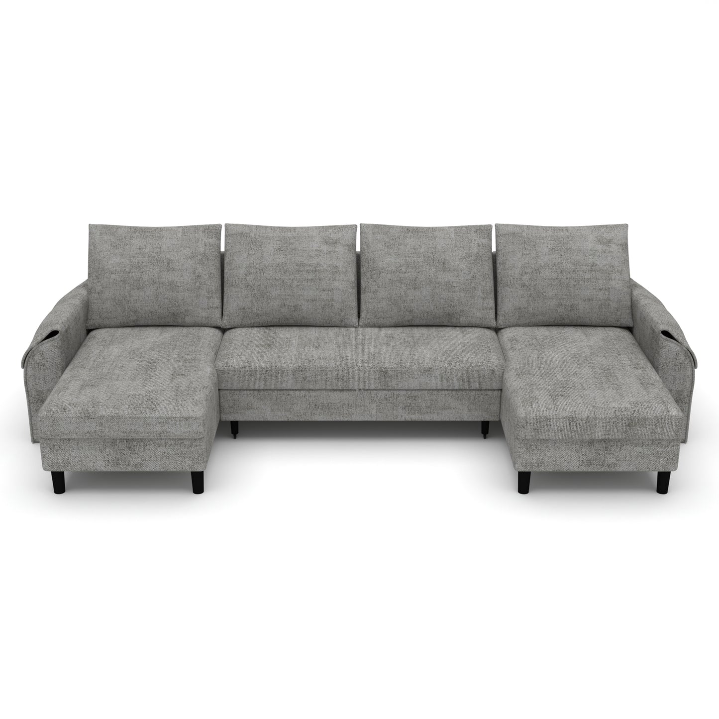 Corner sofa bed Aalija DF-020CSB u-shape - Grey