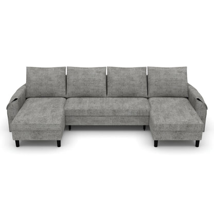 Corner sofa bed Aalija DF-020CSB u-shape - Grey