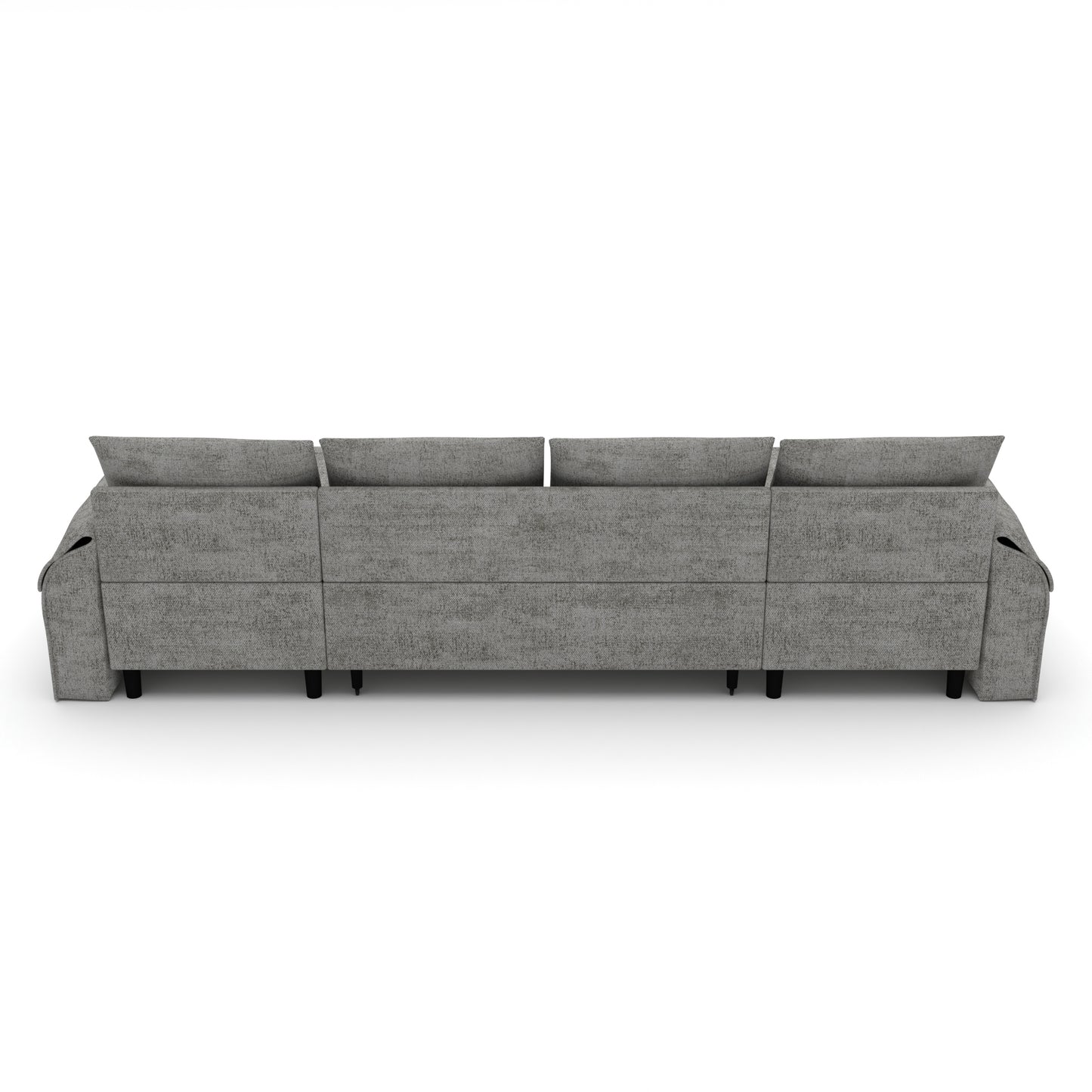 Corner sofa bed Aalija DF-020CSB u-shape - Grey