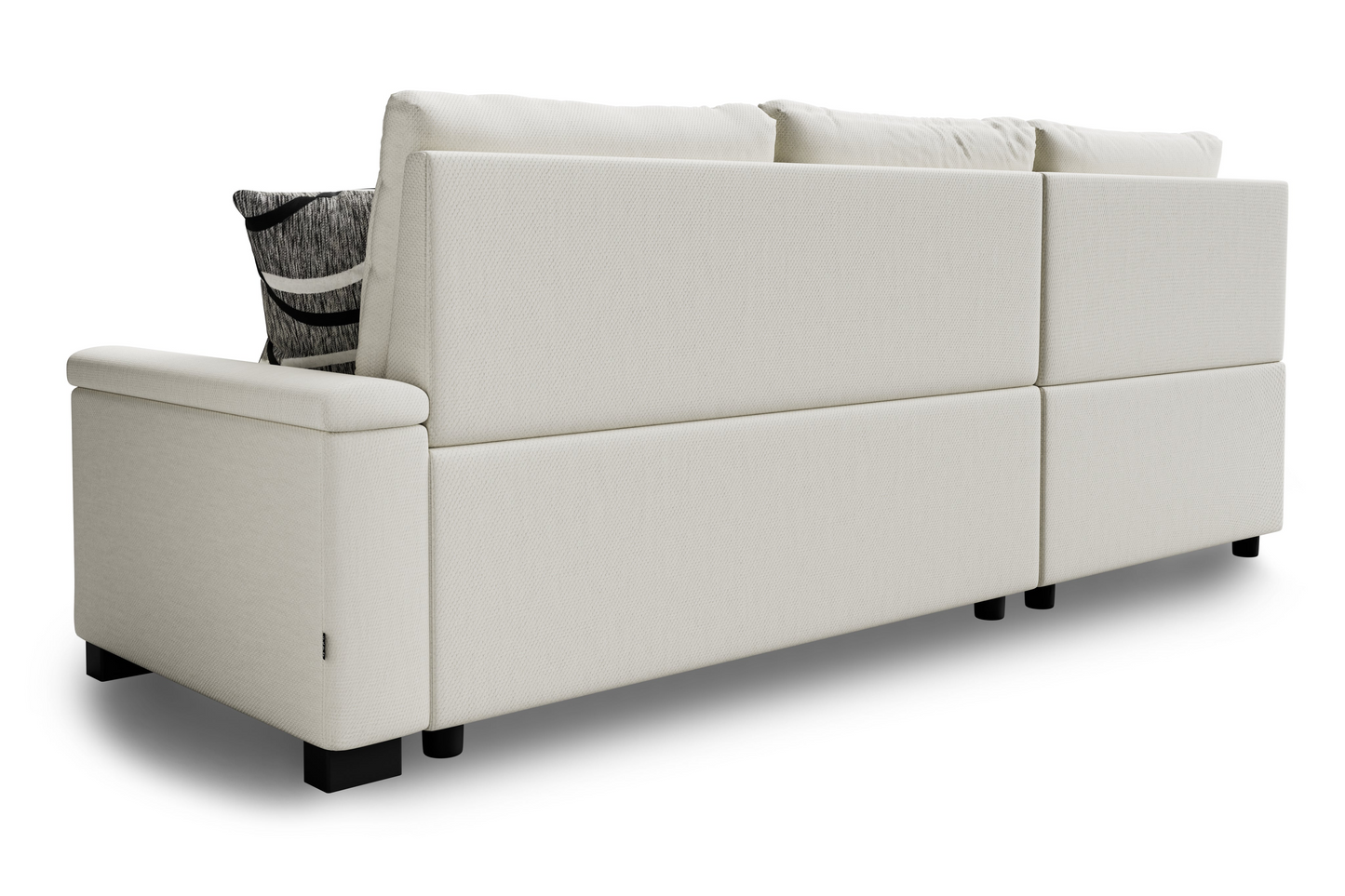 Corner sofa bed Abigail DF-018CSBL left-hand - Cream