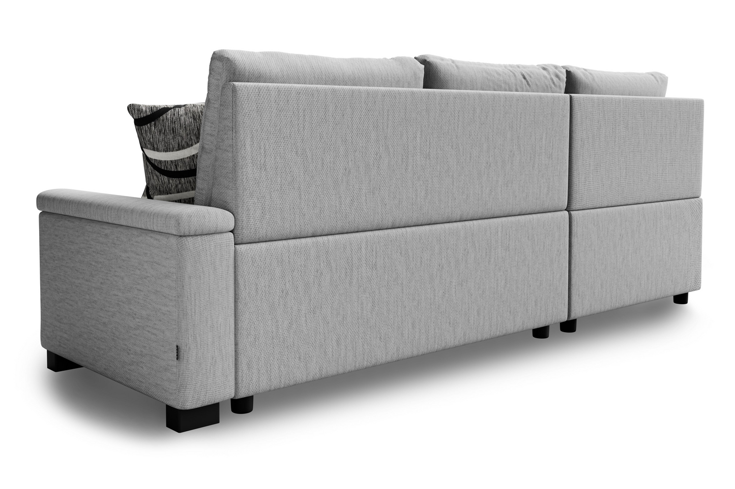 Corner sofa bed Abigail DF-018CSBL left-hand - Grey