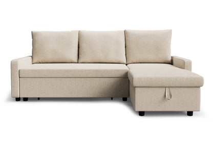 Corner sofa bed Lynda DF-012CSB reversible - Beige