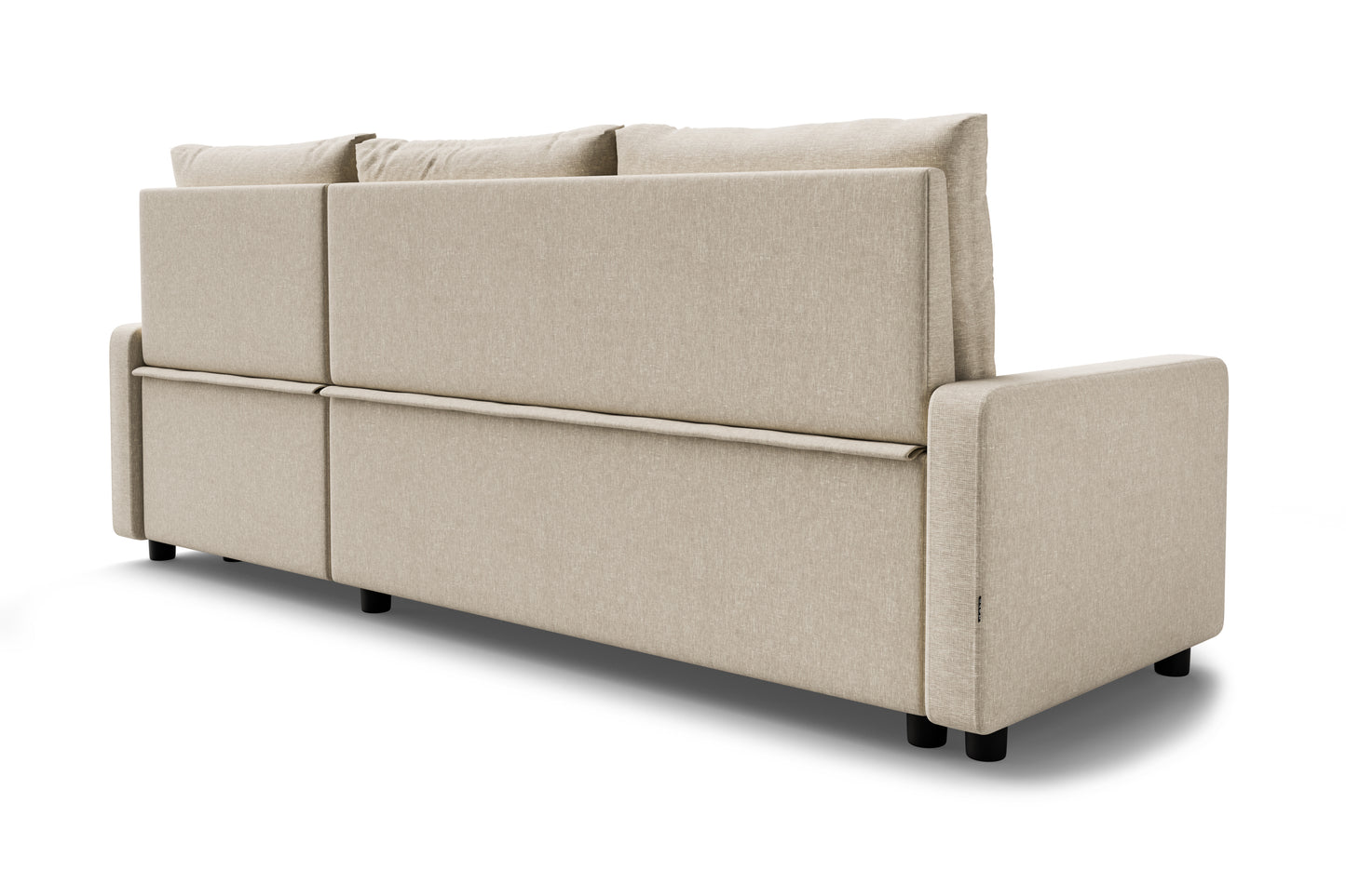 Corner sofa bed Lynda DF-012CSB reversible - Beige