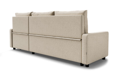 Corner sofa bed Lynda DF-012CSB reversible - Beige
