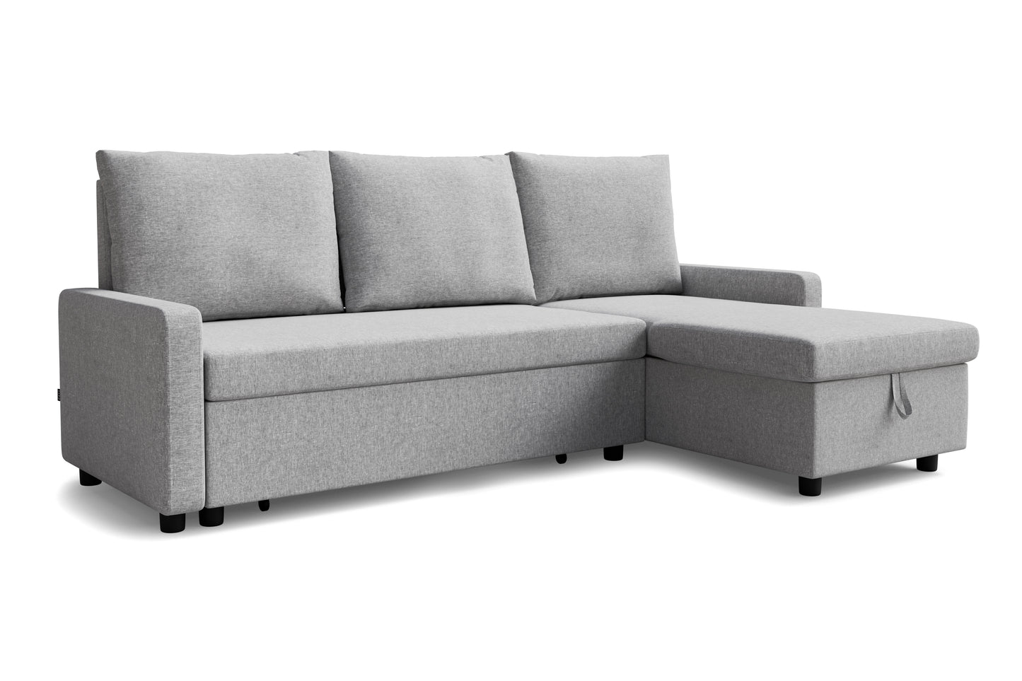 Corner sofa bed Lynda DF-012CSB reversible - Grey