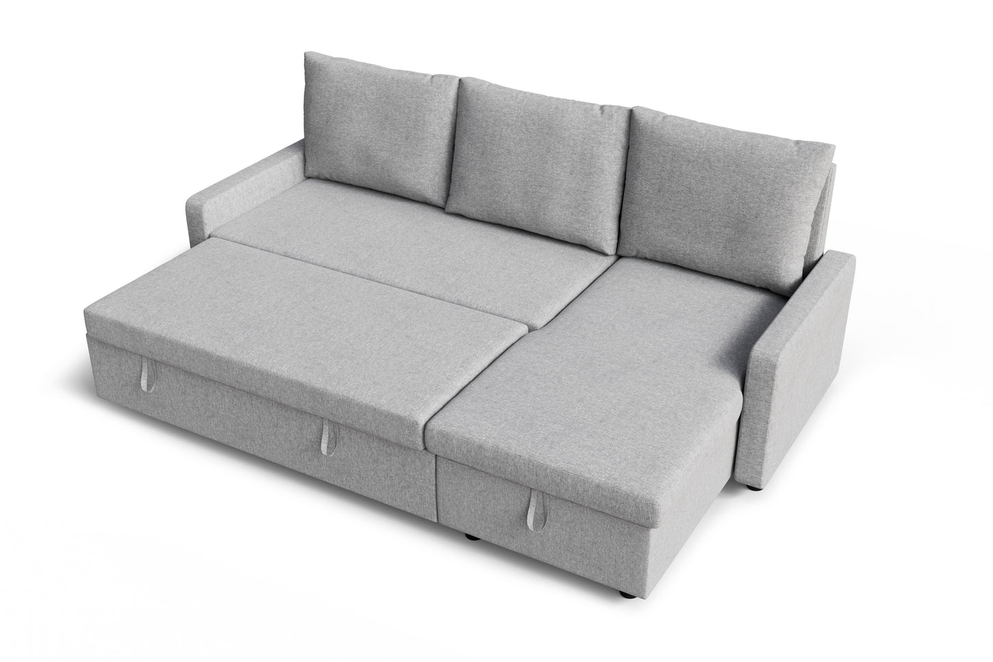 Corner sofa bed Lynda DF-012CSB reversible - Grey