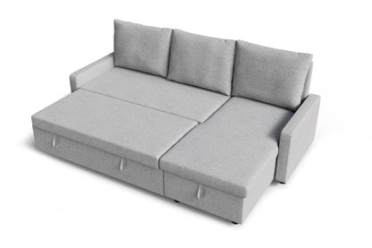 Corner sofa bed Lynda DF-012CSB reversible - Grey